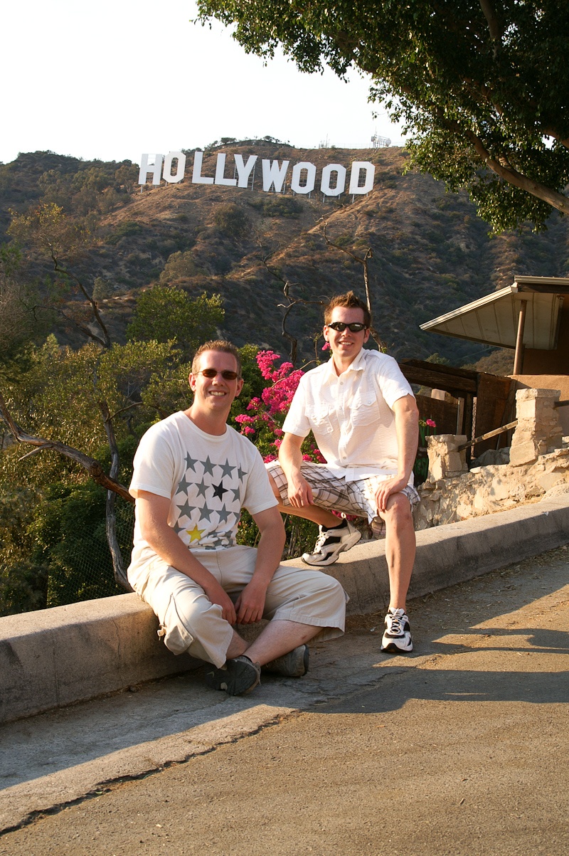 Dichterbij dan dit kan je niet bij het Hollywood Sign komen