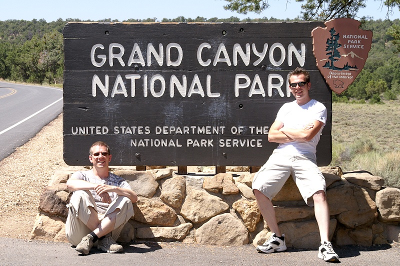 Ingang van Grand Canyon National Park