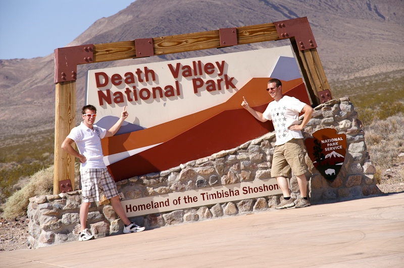 Hier begint Death Valley echt: airco mocht op sommige stukken niet gebruikt worden vanwege mogelijke oververhitting van de motor