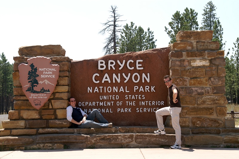 Eindelijk bij Bryce Canyon