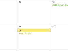 Google Calendar - event foutief gemaakt Google Calendar - event foutief gemaakt