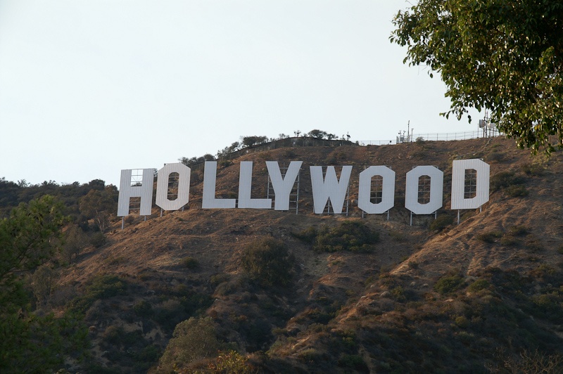 Het grote bord van Hollywood \o/