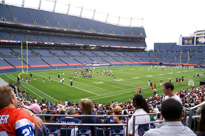 Iedereen keek naar hun, de Denver Broncos