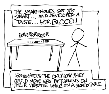 xkcd 821 smartphones too smart xkcd 821 smartphones too smart