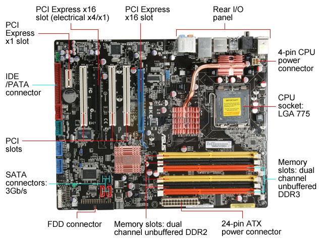  Asus P5kc -  8