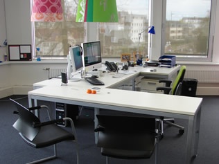 Leeg bureau