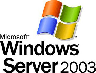 Microsoft Windows Server 2003 logo (groot) Microsoft Windows Server 2003 logo (groot)