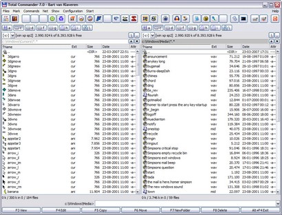 Total Commander 7.0 screenshot (410 pix) Total Commander 7.0 screenshot (410 pix)