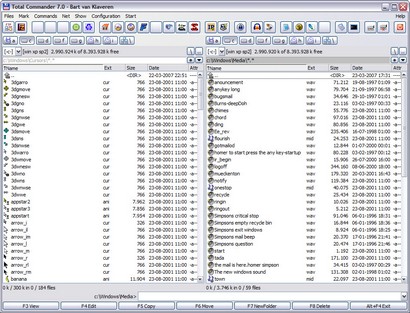 Total Commander 7.0 screenshot (410 pix)