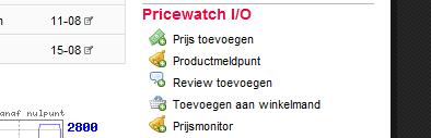 Prijs toevoegen NG Prijs toevoegen NG