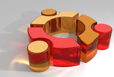Ubuntu logo 3D Ubuntu logo 3D