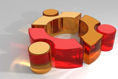 Ubuntu logo 3D