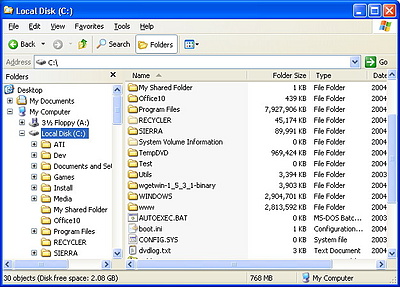 Folder Size Folder Size