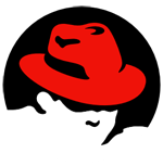 Red Hat logo transparant