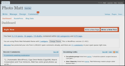 Blog gemaakt met WordPress (410 pix) Blog gemaakt met WordPress (410 pix)