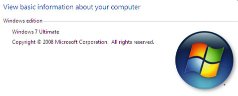 Windows 7 Ultimate Windows 7 Ultimate