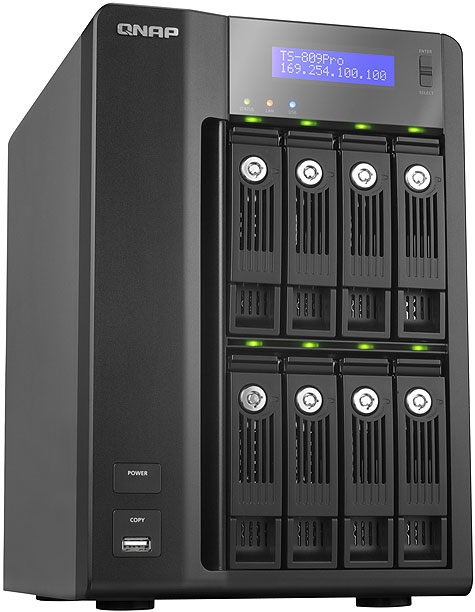 QNAP TS-809 Pro Turbo Nas