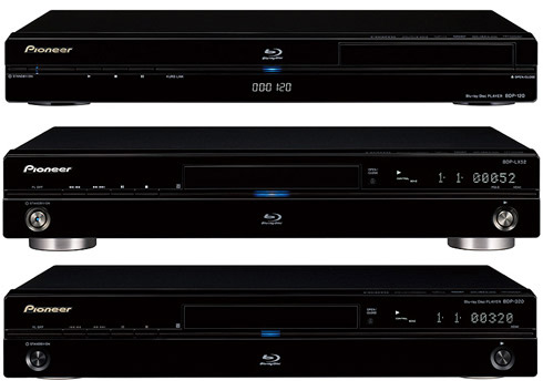 Pioneer blu-ray-spelers BDP-LX52 BDP-320 BDP-120