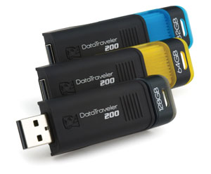 Kingston DataTraveler 200-usbsticks Kingston DataTraveler 200-usbsticks