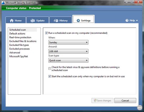 Microsoft Security Essentials Microsoft Security Essentials