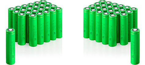 Sony Olivine-batterijen Sony Olivine-batterijen