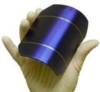 Innovalight gebogen zonnepaneel