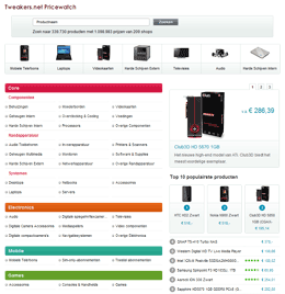 Pricewatch 3.0 homepage Pricewatch 3.0 homepage