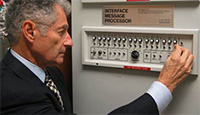 Leonard Kleinrock met de IMP
