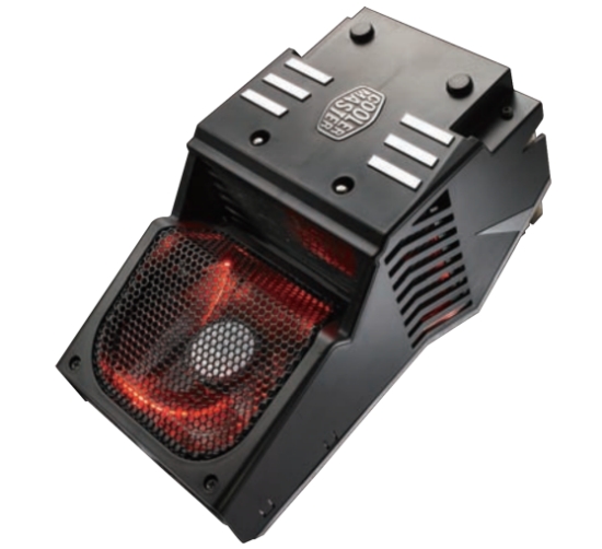 Cooler Master v10 - Van boven met kap