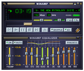 Winamp's nieuwe jas