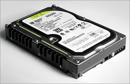 Western Digital Raptor WD360GD reviewfoto (groot)