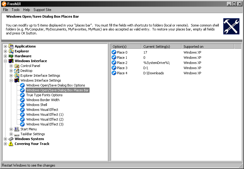 Fresh UI 6.70 screenie