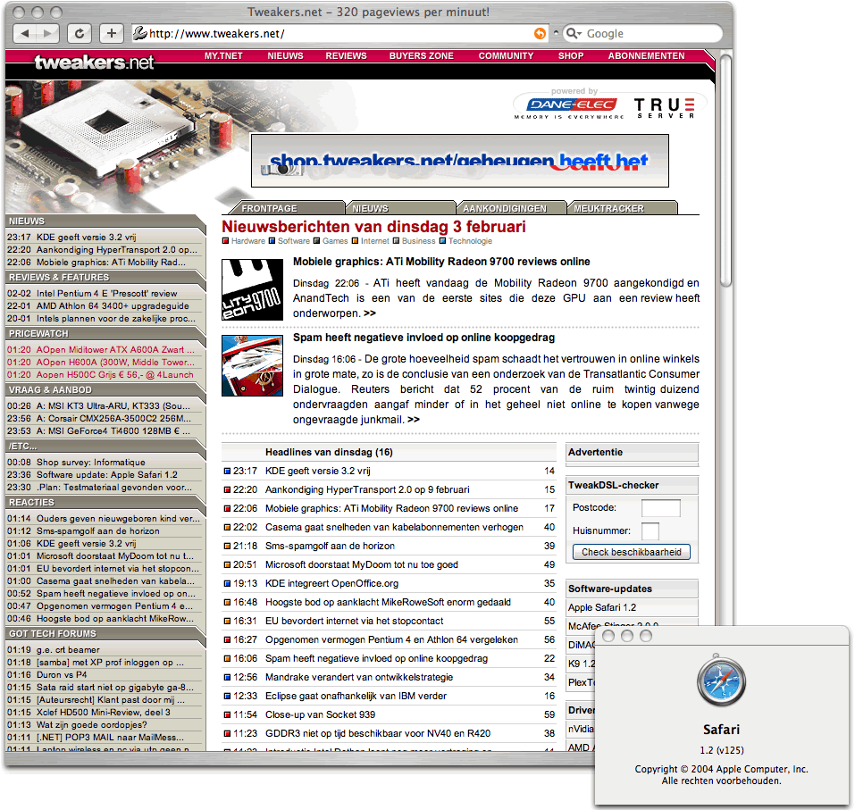Apple Safari 1.2 (groot)