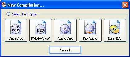CDBurnerXP screenshot