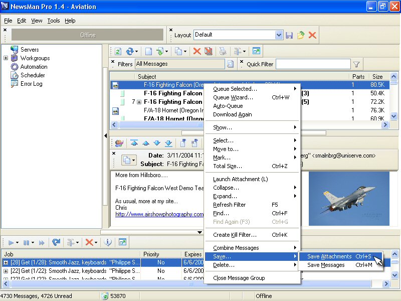 NewsMan Pro screenshot