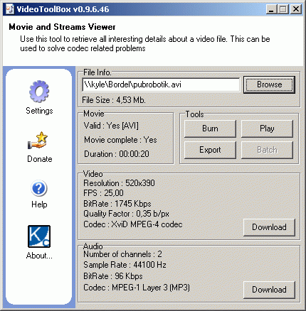 VideoToolbox screenshot
