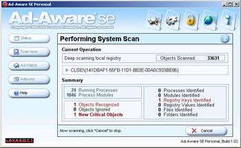 Ad-aware SE 1.02 thumbnail