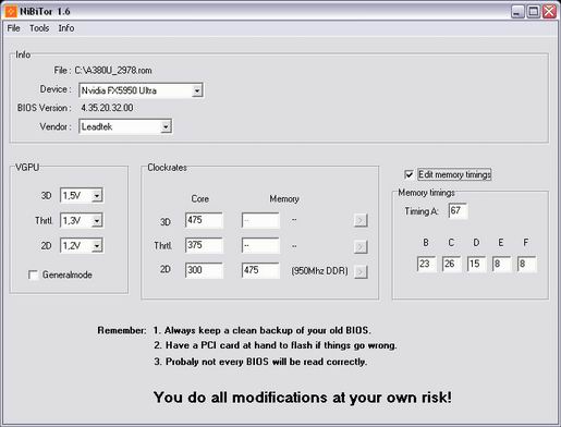NiBiTor 1.6 screenshot (resized)