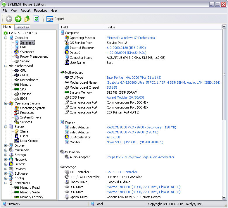 Everest 1.50 screenshot