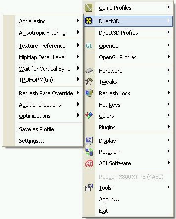 ATI Tray Tools screenshot