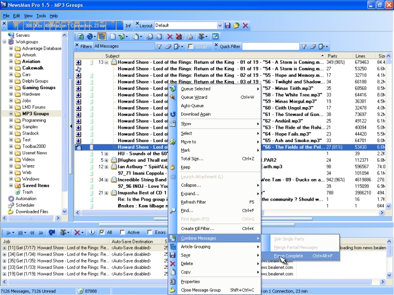 NewsMan Pro 1.5 screenshot