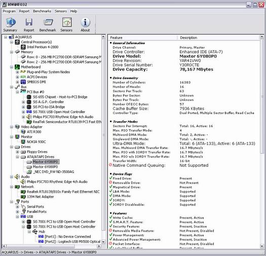 HWiNFO32 screenshot (resized)
