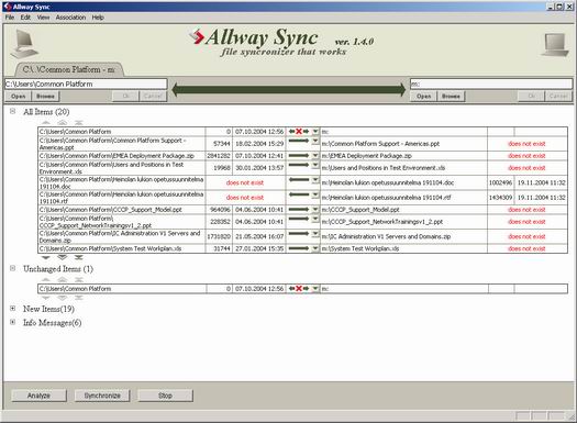 Allway Sync 1.4.0 screenshot (resized)