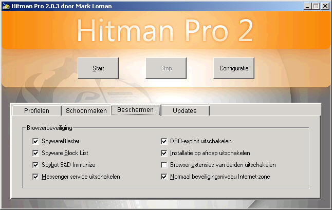 Hitman Pro 2 (beschermen)