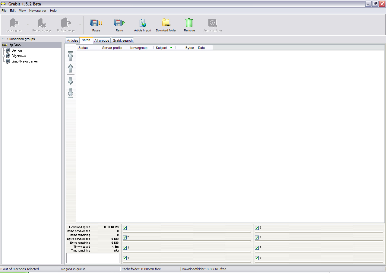 GrabIt 1.5.2 beta screenshot