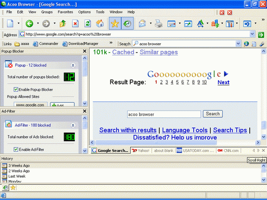 Acoo Browser met Google search (resized)