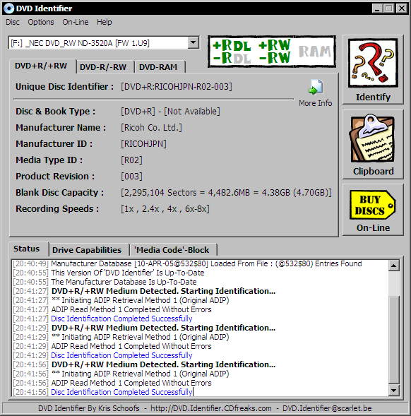 DVD Identifier 3.6.3