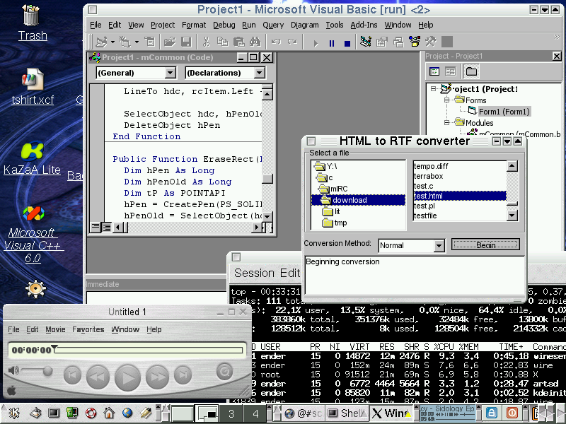 Wine screenshot