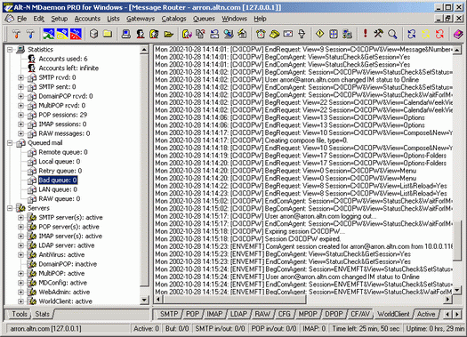 MDaemon screenshot (resized)