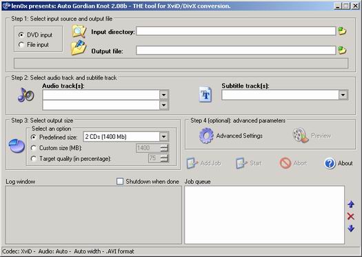 Auto Gordian Knot 2.08 beta screenshot (resized)